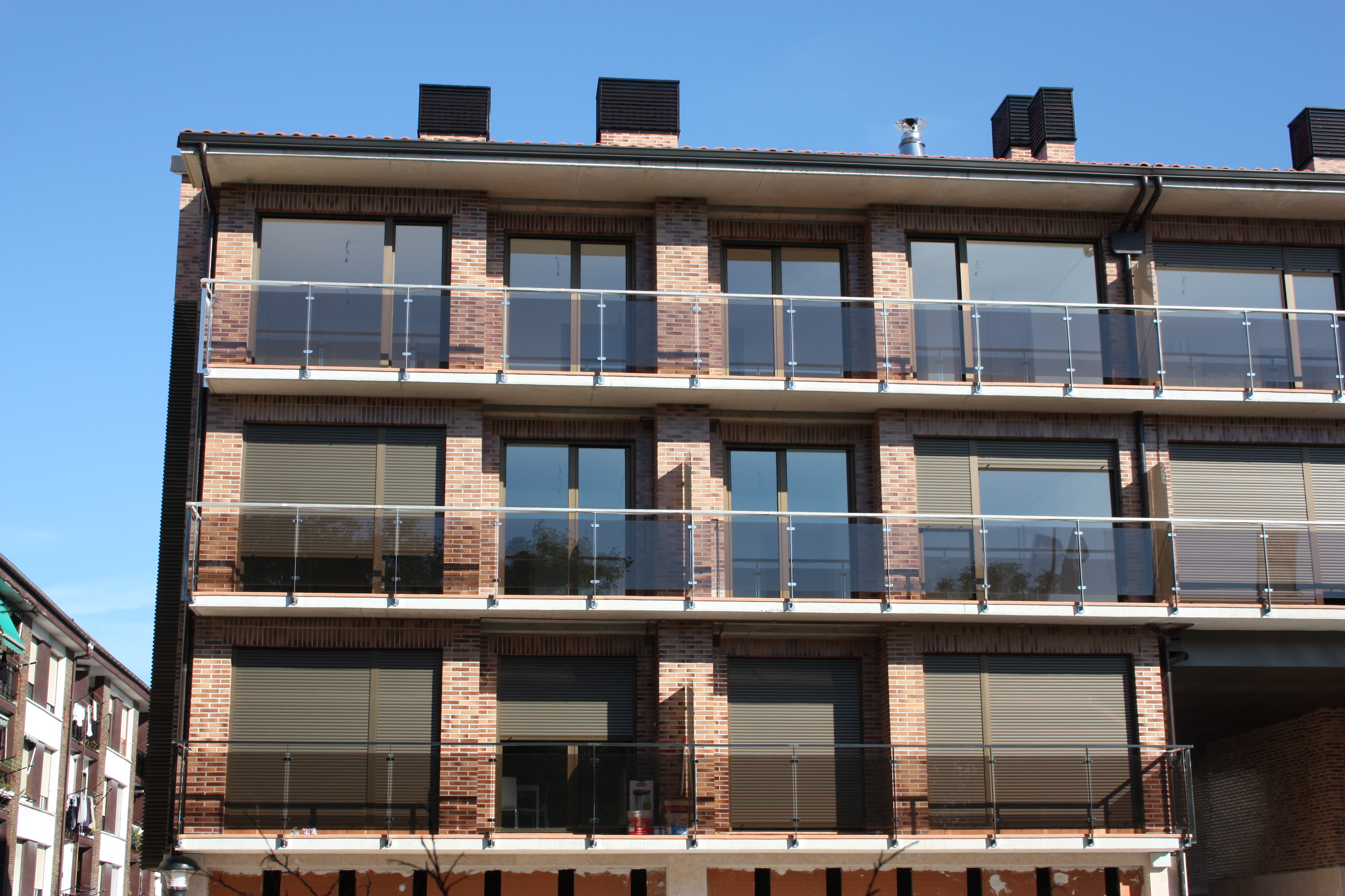 Barandillas de aluminio